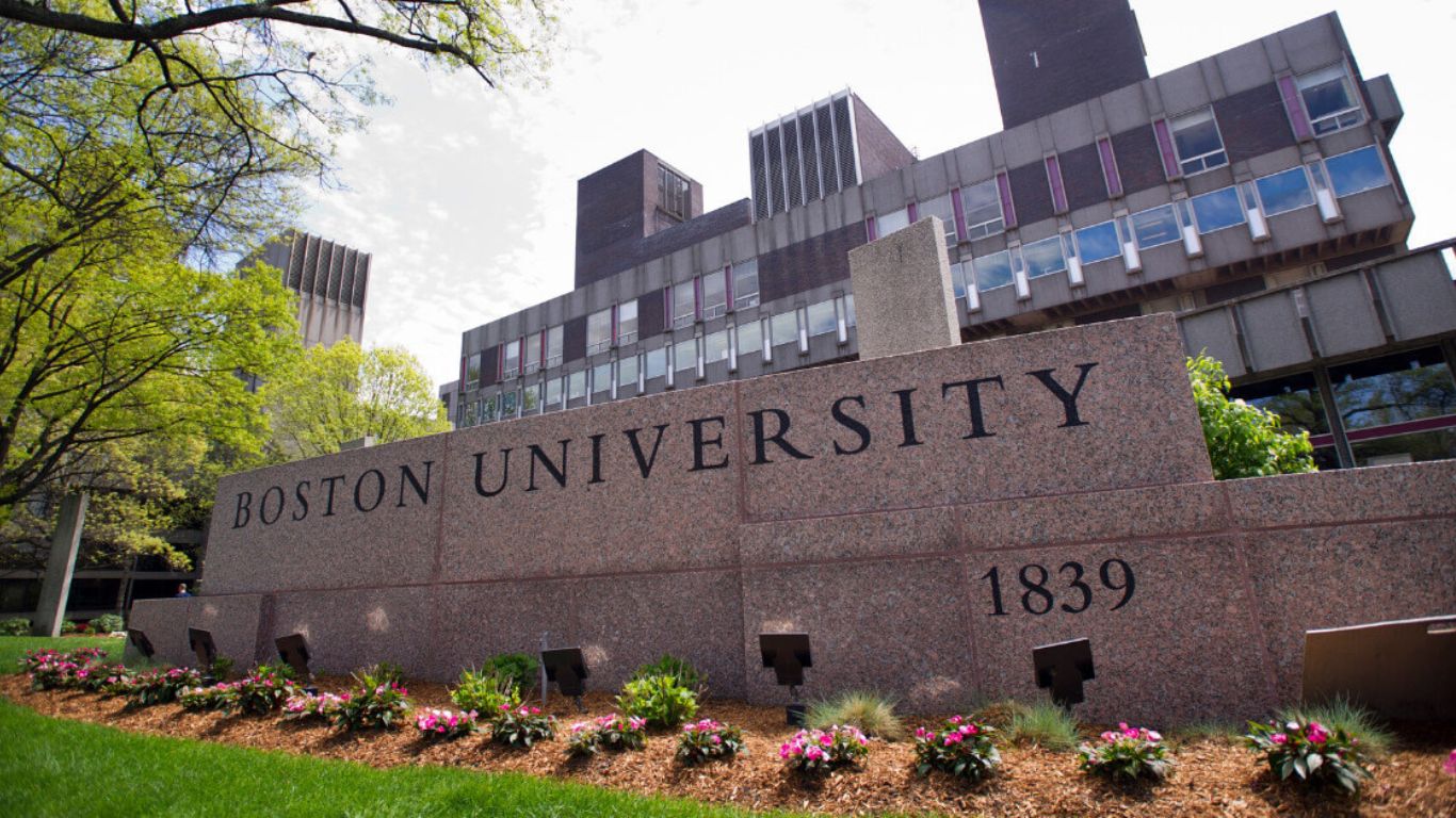 Boston University, or BU for short, is a private research university in the middle of Boston, Massachusetts. Boston University is one of the best colleges in the United States.