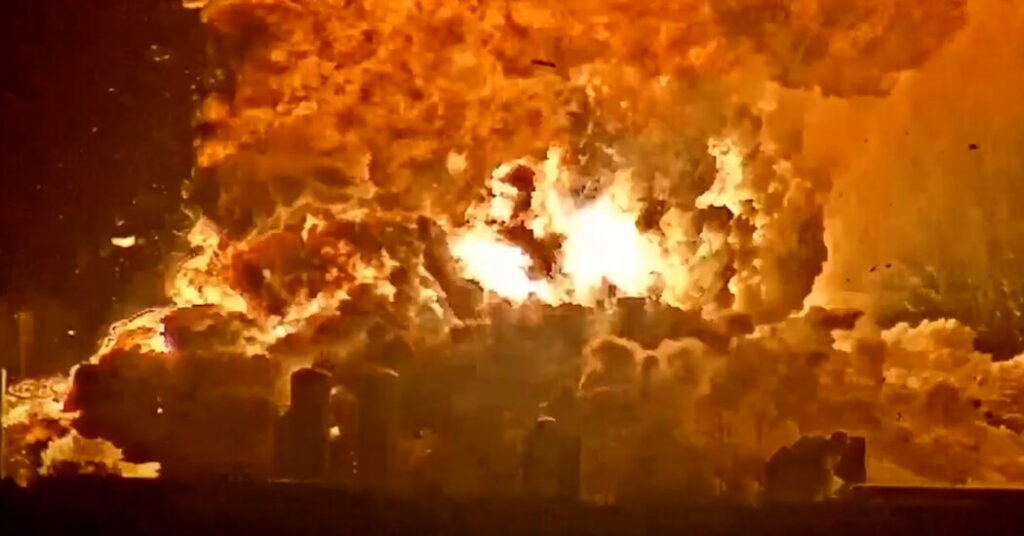 SpaceX's Starship Explodes in Texas During Preparations for 10th Test Flight