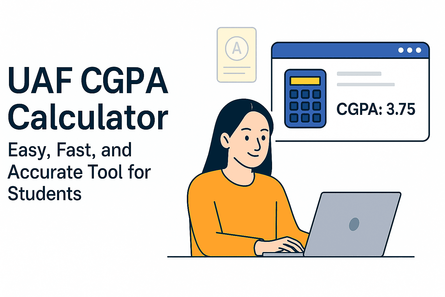 Calculating CGPA can be a confusing and time-consuming process for many students at the University of Agriculture, Faisalabad (UAF).