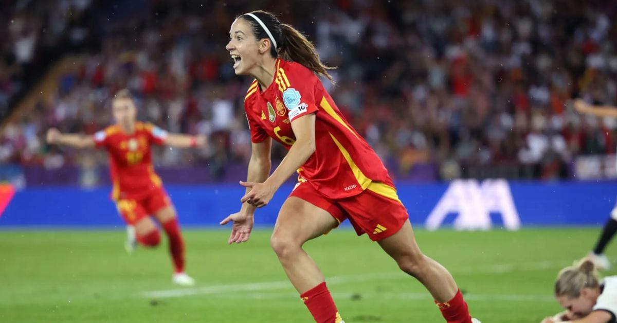 Fans cheer during Women’s Euro 2025 group stage match in Germany