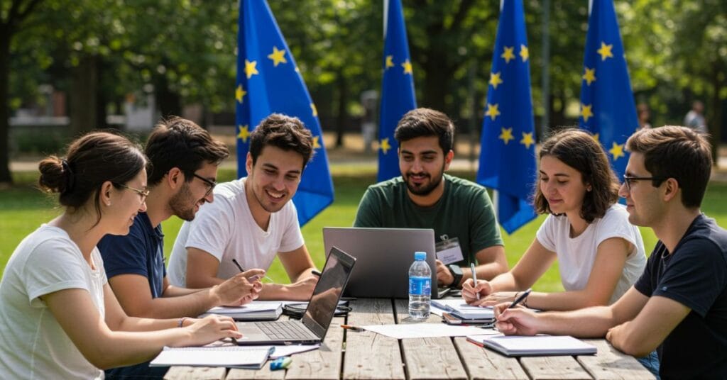 Pakistani students in Europe summer internship 2025 program