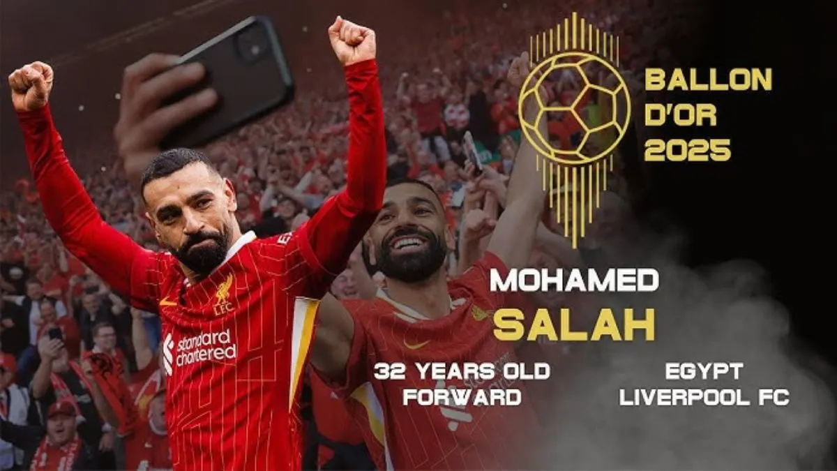 Mohamed Salah Ballon d’Or 2025 favorite leading the award race