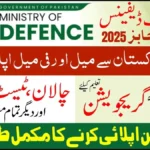 Ministry of Defence Jobs 2025 – Apply Online