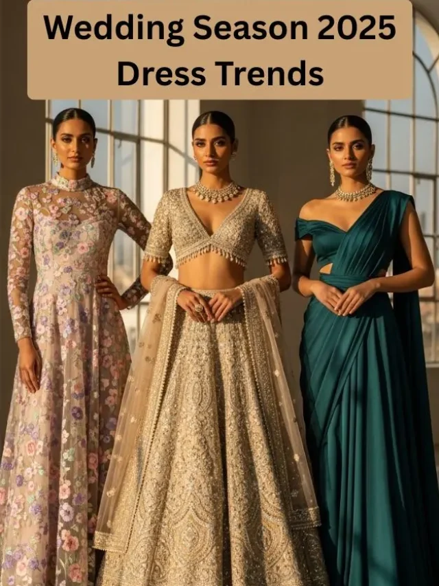 Wedding Season 2025: Latest Dress Styles You Must Try